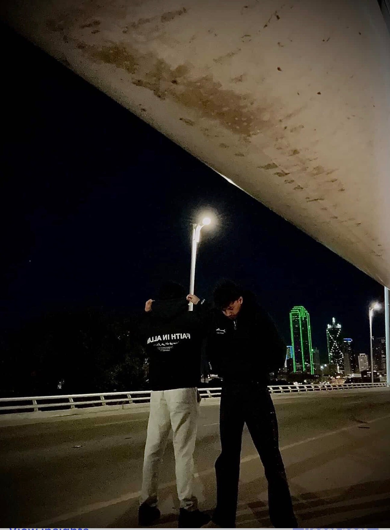 Faith In Allah Hoodie Layl color